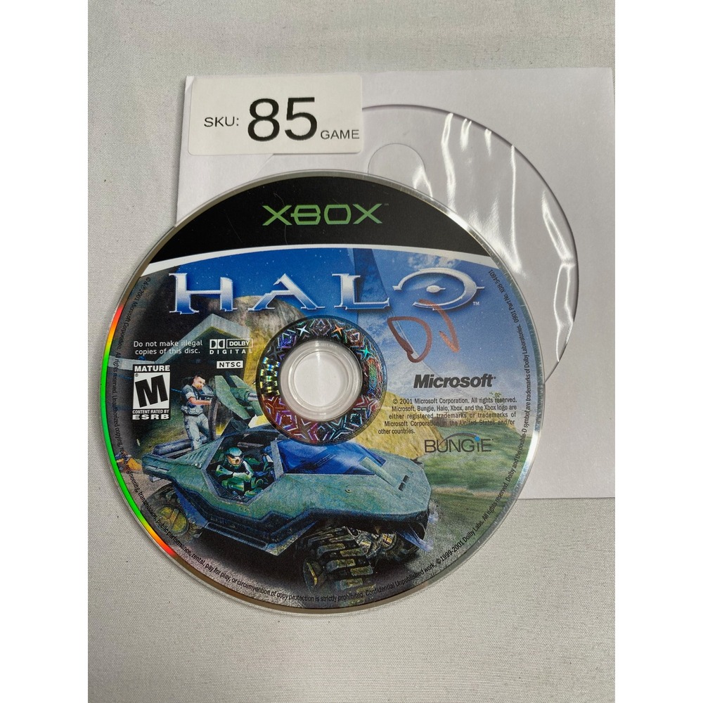 Halo Combat Evolved Microsoft Xbox Original Game